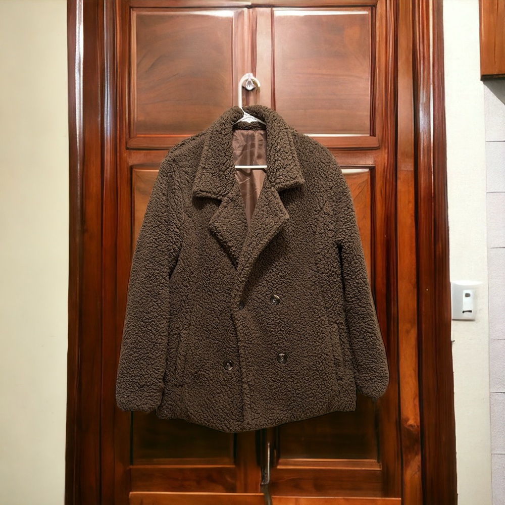 Vintage Teddy Sherpa coat